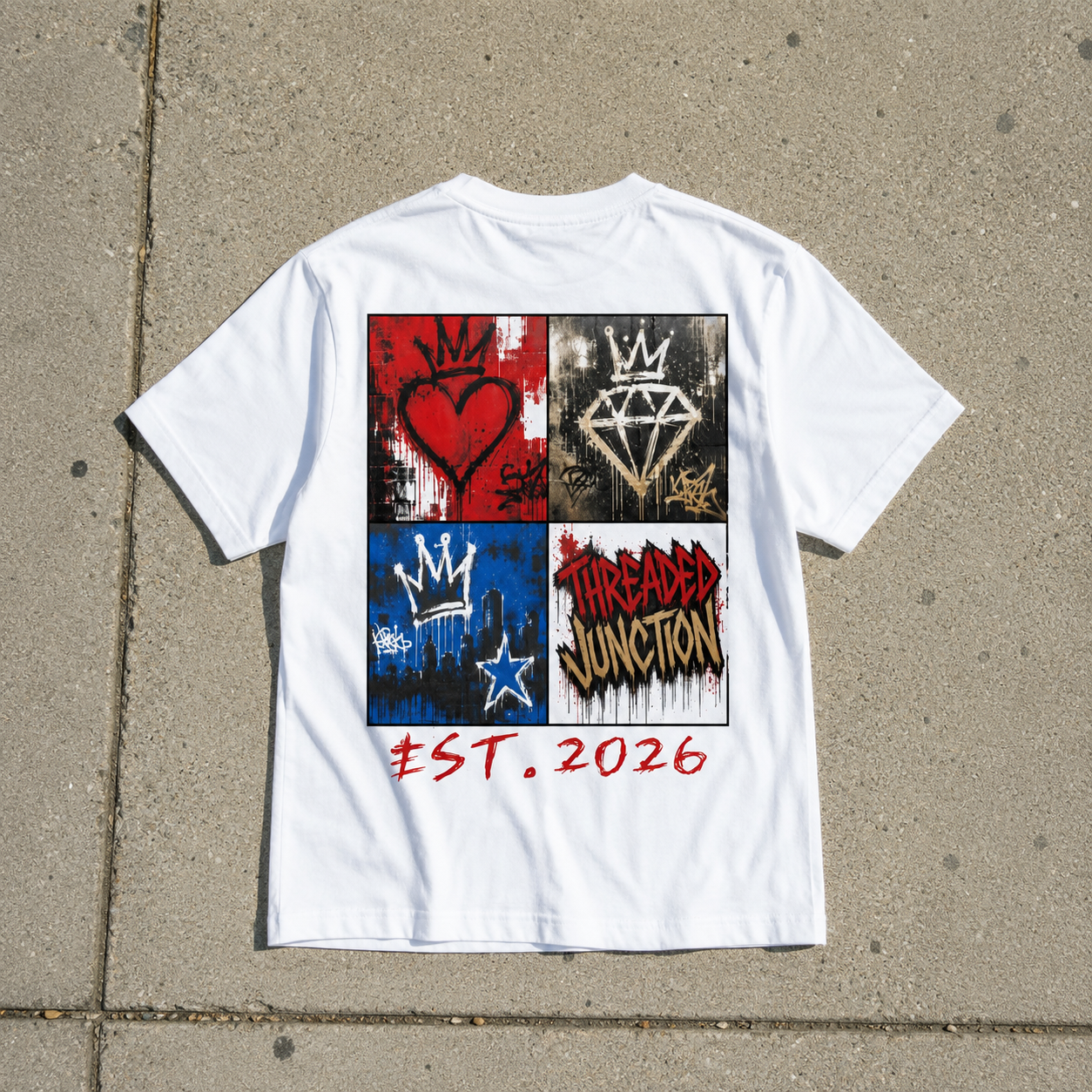 CROWNED STREETS WHITE